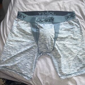 Jockey Men's Gray Boxer Briefs